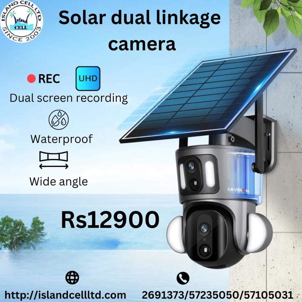 Solar Dual Linkage Cameras