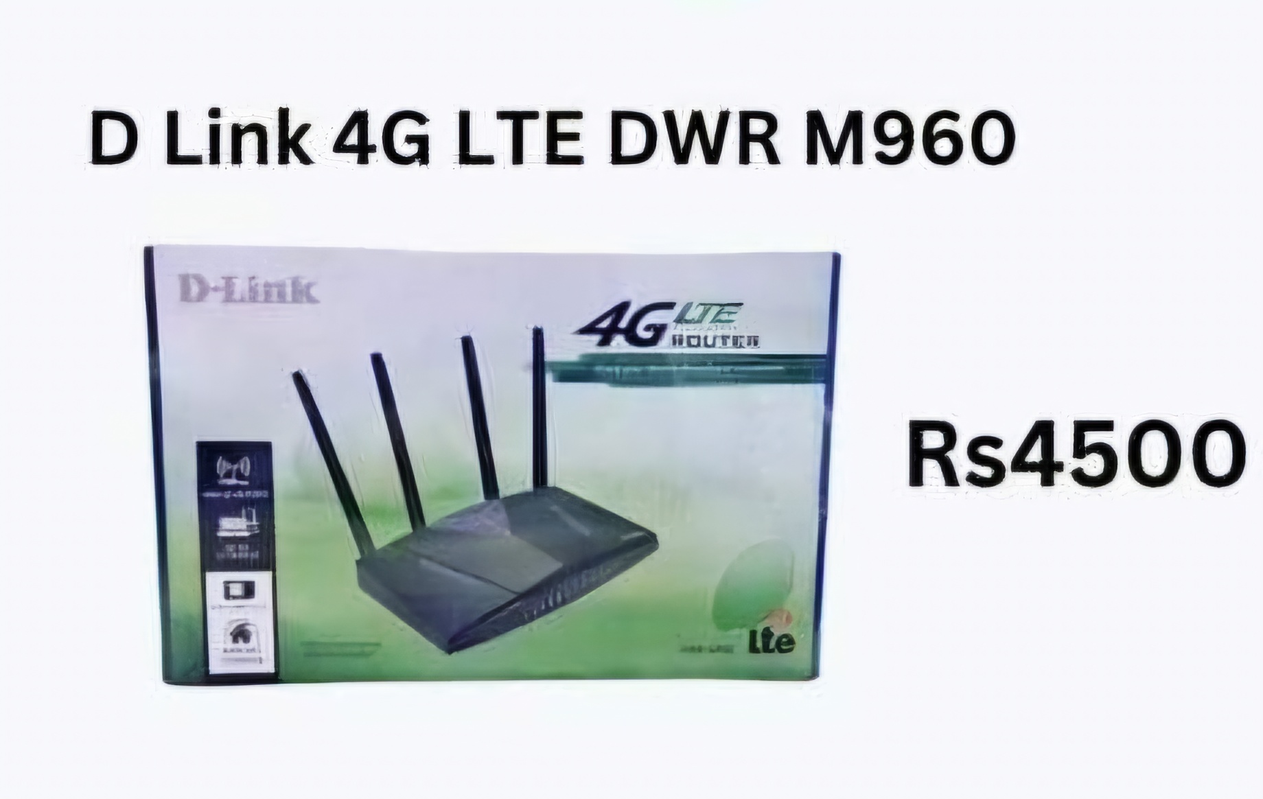 D-LINK DWR-M960 4G LTE ROUTER