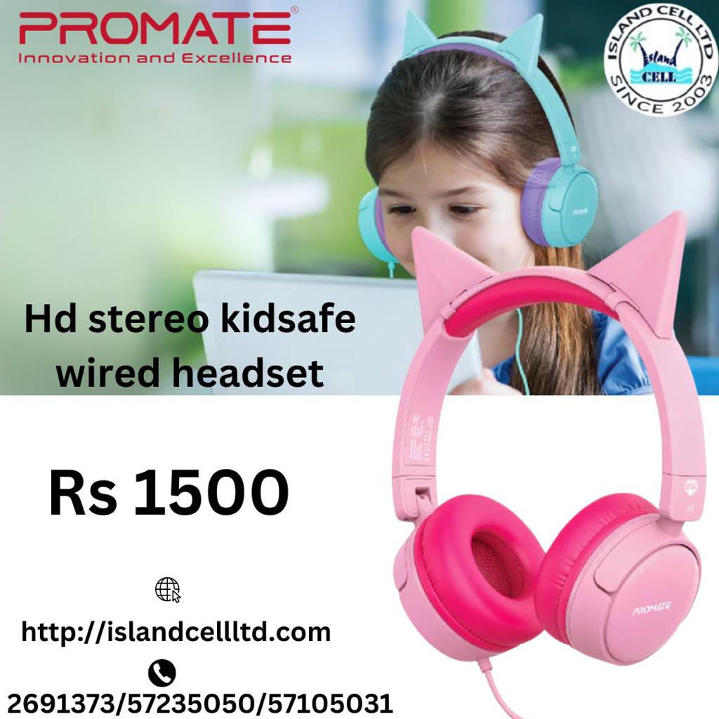 Promate KidSafe Wired Headset