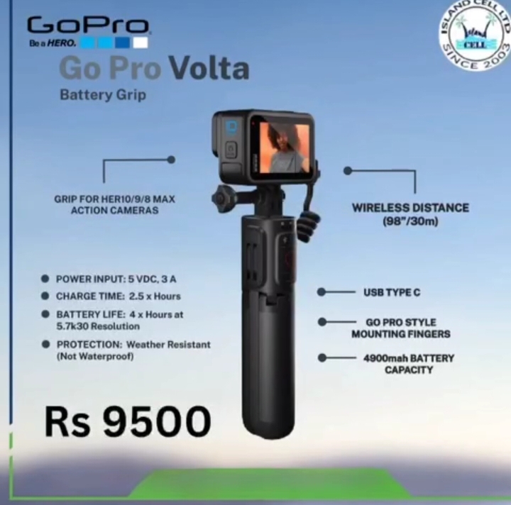 GoPro Volta Battery Grip | Tripod | Remote