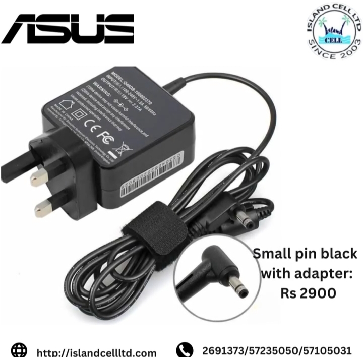 Laptop Asus Small Pin with Adapter Charger