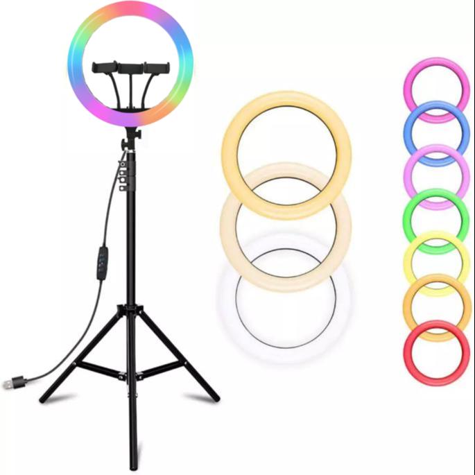 RGB LED Soft Ring Light MJ36