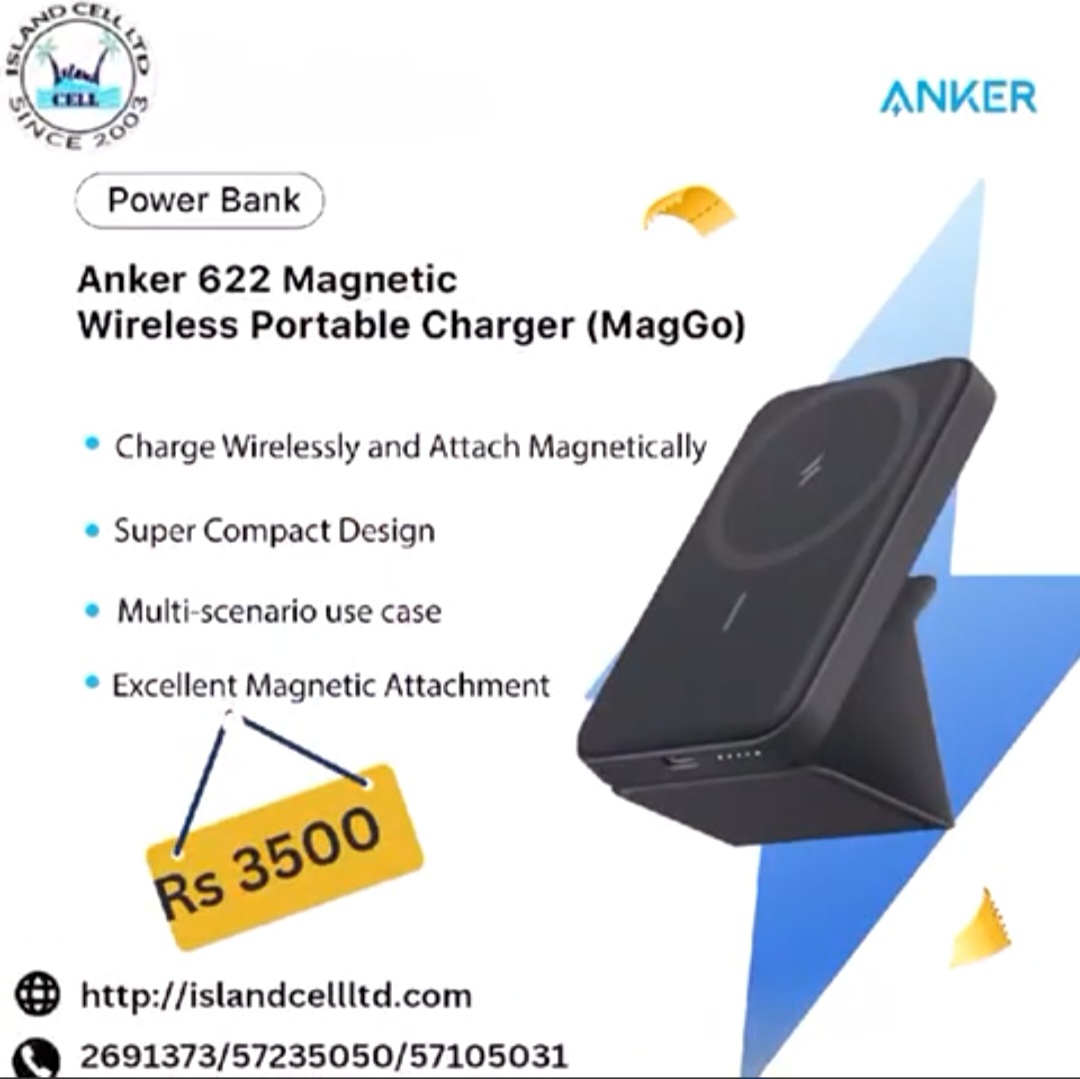 Anker 622 Magnetic Wireless Portable Charger (MagGo)