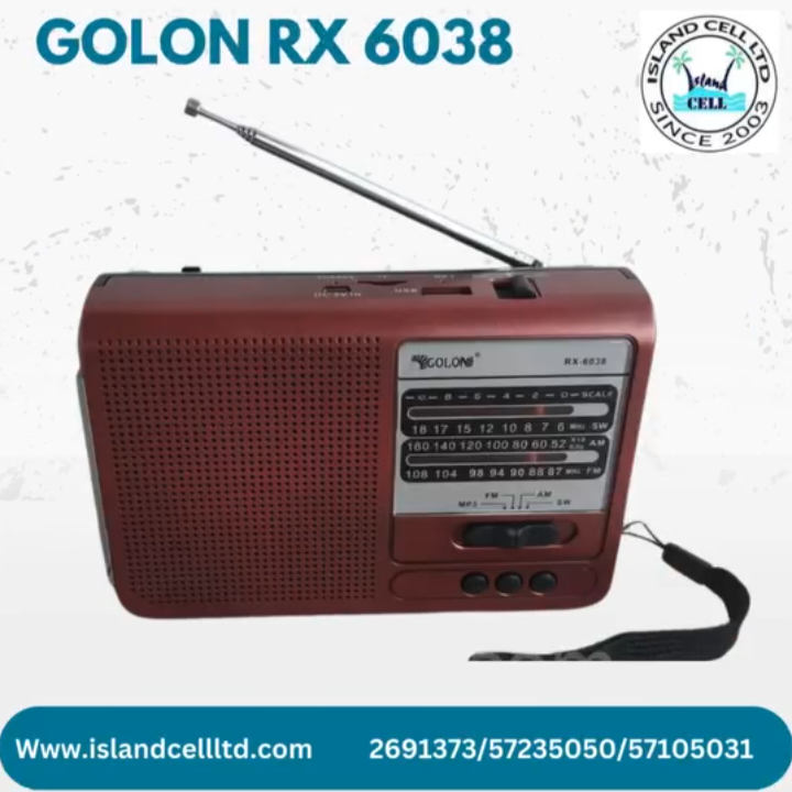 Radio GOLON RX- 6038