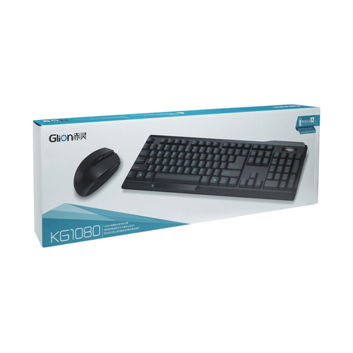 Glion Wireless Mouse & Keyboard Combo KG1080