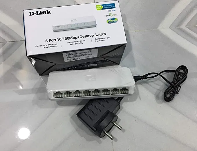 D-LINK DES-1008C 8PORT