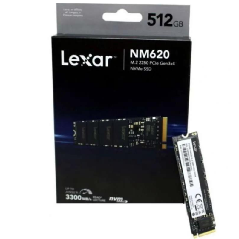 Lexar® NM620 M.2 2280 NVMe SSD 512 GB